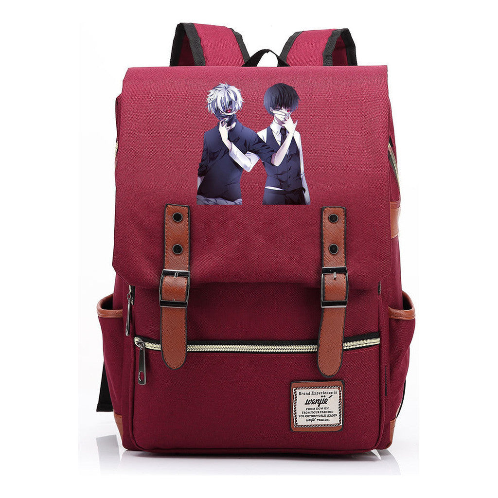 Youth Student Backpacks For Men And Women With Casual Belt Buckles And Backpacks