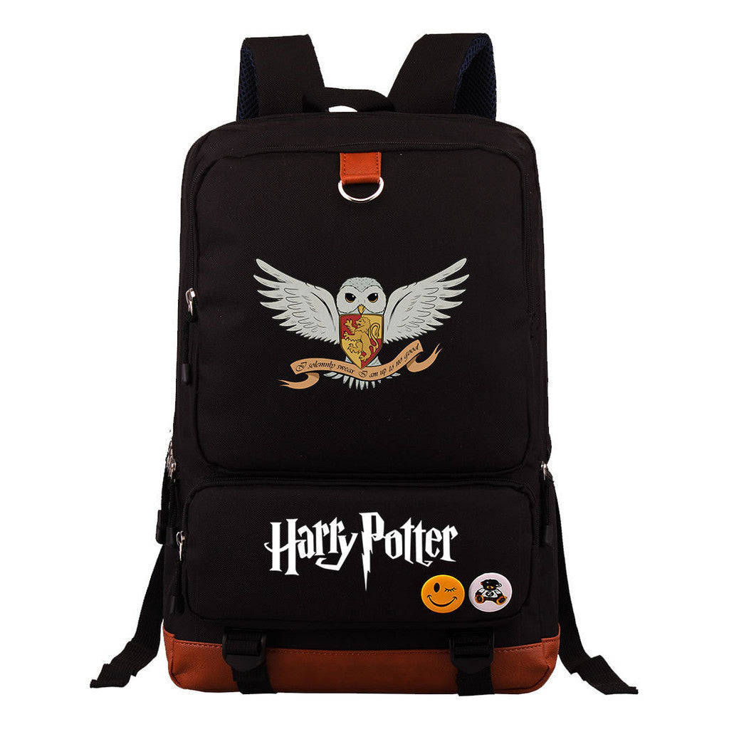 School Of Witchcraft And Wizardry Youth Student Backpack, Large Capacity Travel Bag, Men's And Women's Backpack