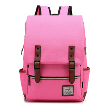 Printed Teenage Student Backpack For Men And Women With Casual Belt Buckle Classic Backpack