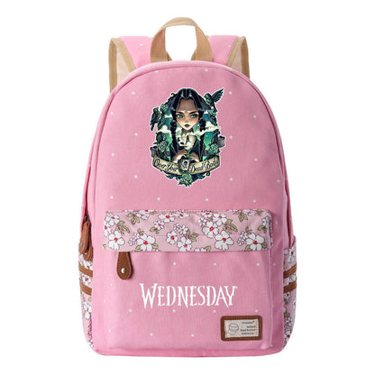 Printed Student Backpack, Fashionable And Casual Backpack