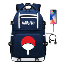Naruto Usb Youth Student School Bag Men's And Women's Backpack Leisure Travel Bag