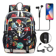 Usb Student Backpack For Men And Women's Leisure Sports Backpack