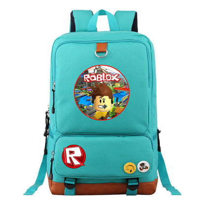 Printed Teenage Student Backpack, Travel Bag, Men's And Women's Backpack, Backpack