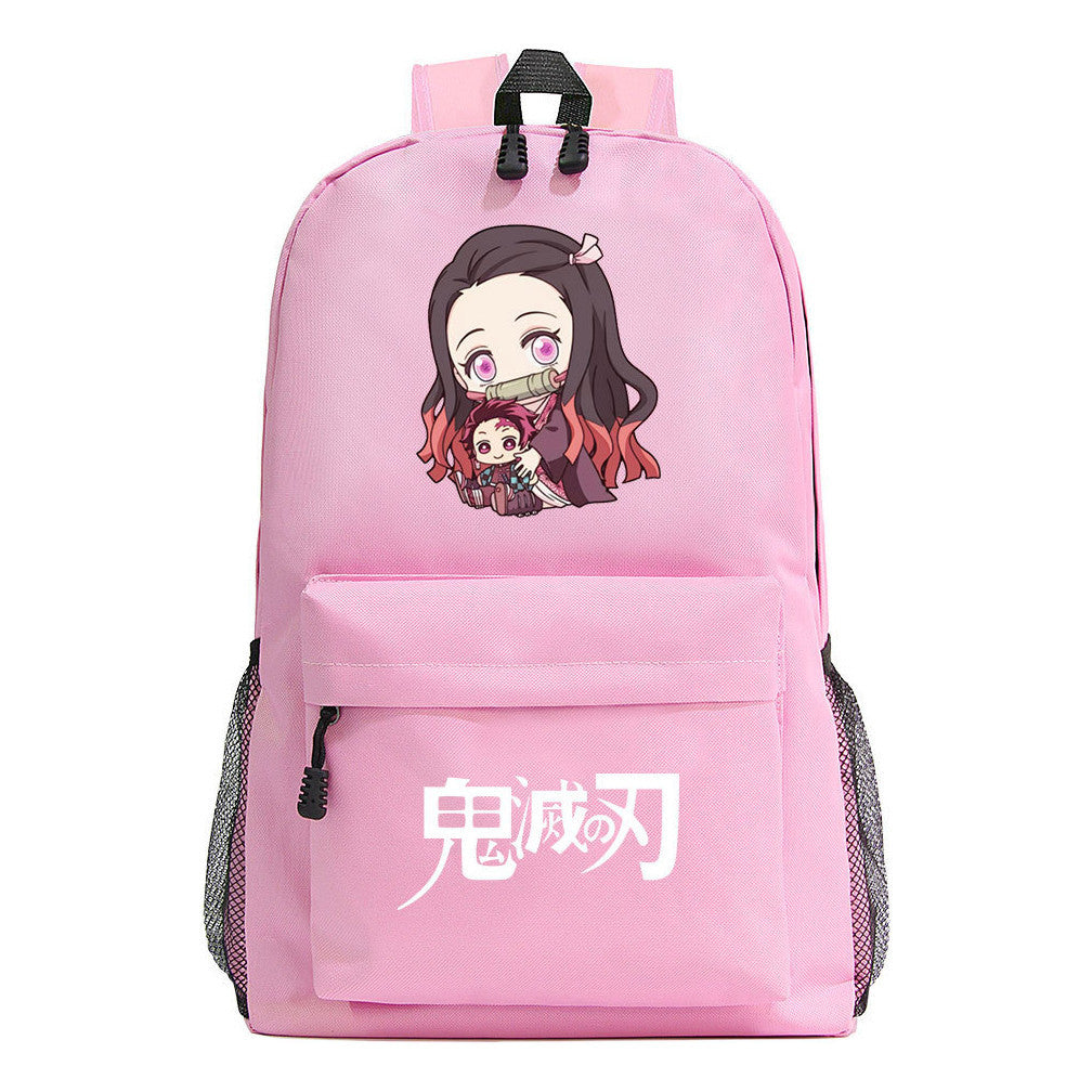 Fashion Printed Youth Student Backpack For Men And Women's Leisure Backpack