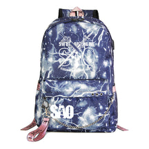 Sword God Domain Printed Usb Youth Student Backpack For Men And Women's Leisure Travel Backpack