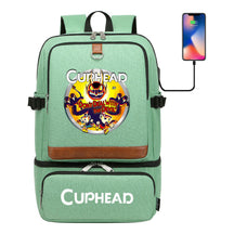 Printed Usb Youth Student School Bag Outdoor Picnic Insulation Bag Backpack