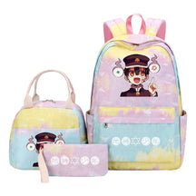 Teenage Student Girl Backpack Lunch Bag Three Piece Set Backpack Set
