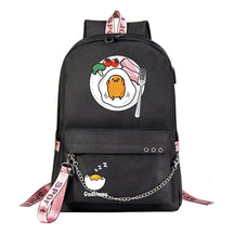 Lazy Egg Usb Youth Student Backpack For Boys And Girls Leisure Travel Backpack