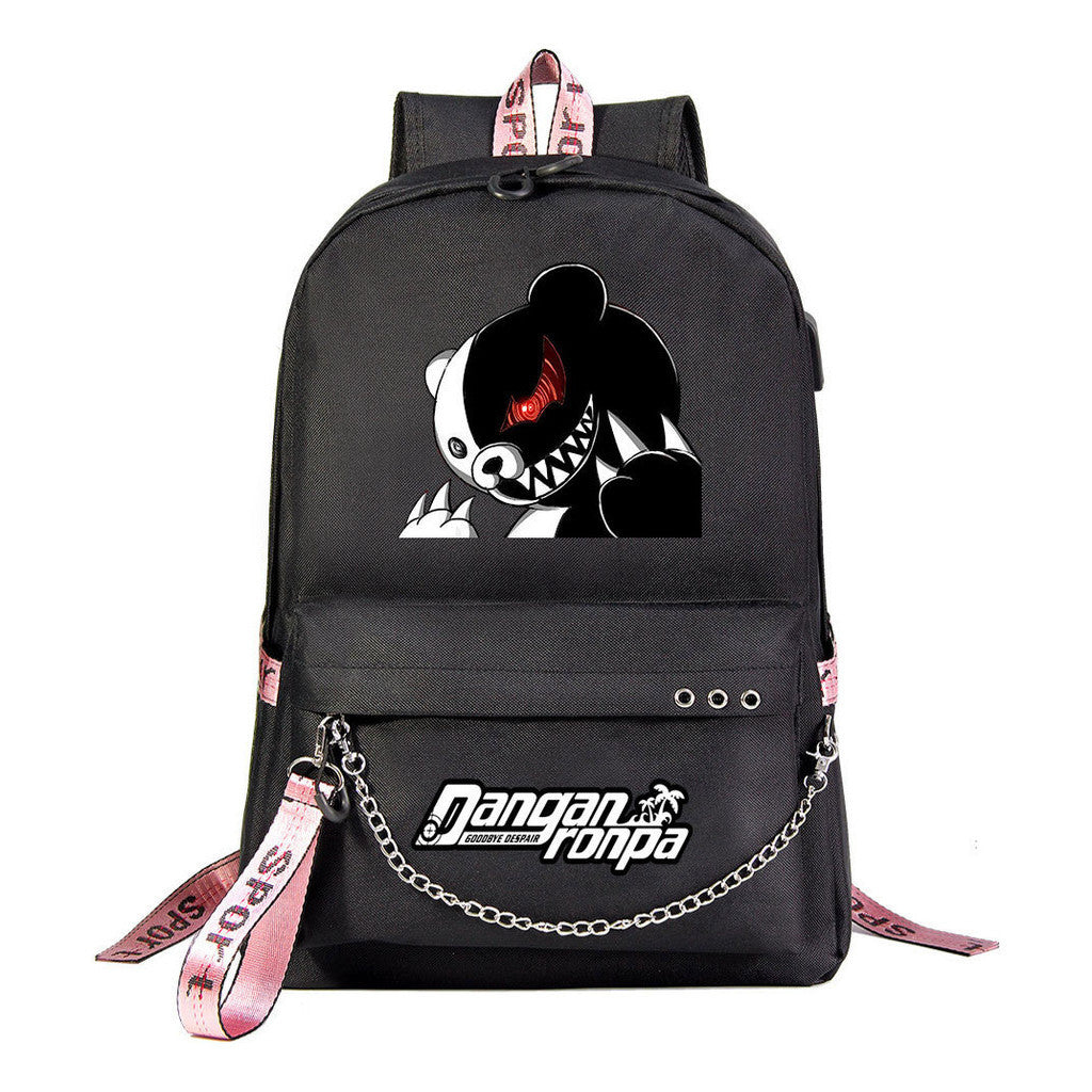 Usb Youth Student Backpack For Men And Women's Leisure Travel Backpack