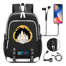 Anime Pirate Wang Lufei Youth Student School Bag Usb Men's And Women's Leisure Backpack