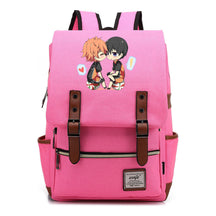 Volleyball Youth Printed Student School Bag Casual Belt Buckle Classic Backpack