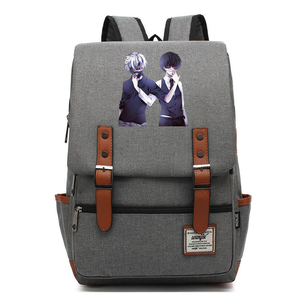 Youth Student Backpacks For Men And Women With Casual Belt Buckles And Backpacks