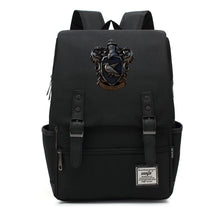 School Of Witchcraft And Wizardry Printed Youth Student School Bag Casual Belt Buckle Classic Backpack