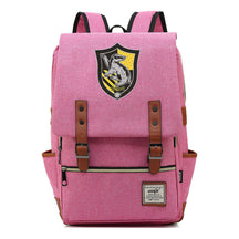 School Of Witchcraft And Wizardry Printed Youth Student School Bag Casual Belt Buckle Classic Backpack