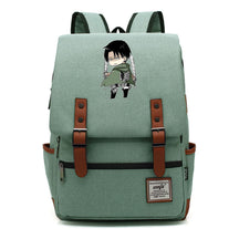 The Giant Of Manga Attack Printed Teenage Student Backpack For Men And Women With Casual Belt Buckle Classic Backpack 43*29*13.5cm