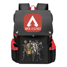 Apex Hero Print Usb Charging Cap Headpiece Student Backpack Leisure Backpack