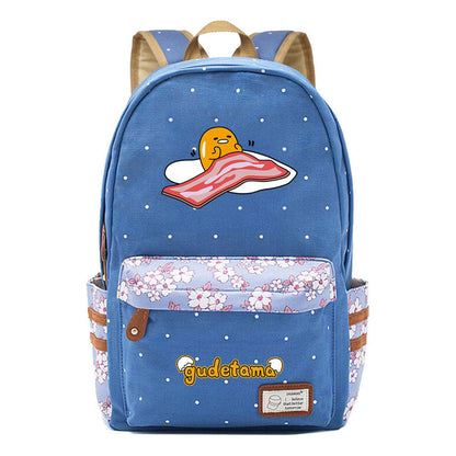 Cartoon Day Marvel Egg Yolk Student School Bag Leisure Backpack