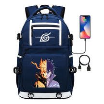 Fashionable Naruto Usb Youth Student School Bag Men's And Women's Backpack Leisure Travel Bag