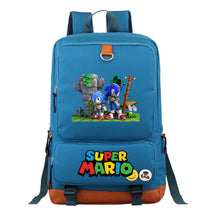 Super Mario Print Youth Student Backpack, Travel Bag, Men's And Women's Backpack