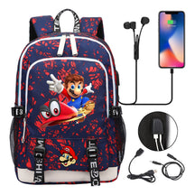 Usb Youth Student Backpack For Men And Women's Leisure Sports Backpack