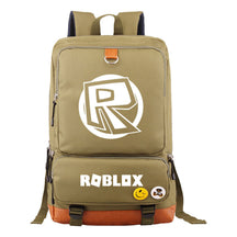 Game Roblox Printed Teenage Student Backpack, Travel Bag, Men's And Women's Backpack