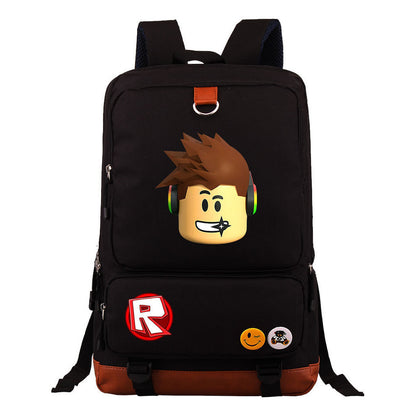 Printed Teenage Student Backpack, Travel Bag, Men's And Women's Backpack, Backpack
