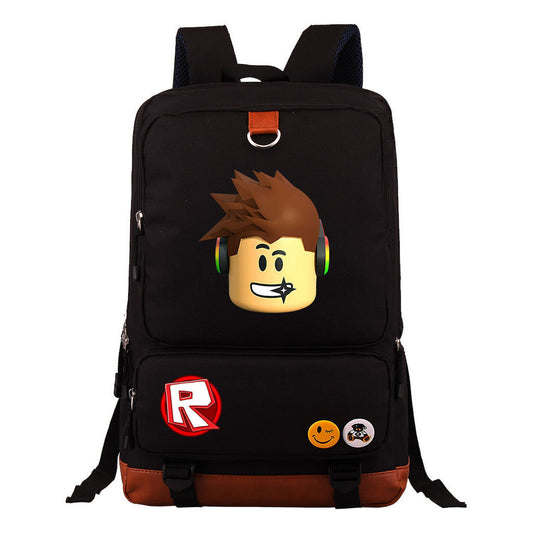 Printed Teenage Student Backpack, Travel Bag, Men's And Women's Backpack, Backpack