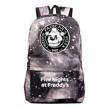 Fashion Toy Bear Game Fashion Starry Sky Youth Student Backpack Men's And Women's Leisure Backpack