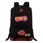 Cartoon Naruto Uchibo Youth Student School Bag Large Capacity Travel Bag Men's And Women's Backpack