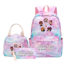 Student Girl Backpack Lunch Bag Three Piece Set Backpack Set