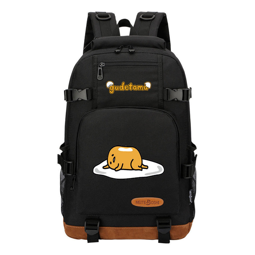 Lazy Egg Student Backpack, Boys And Girls Backpack