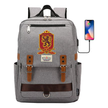 Usb Magnetic Buckle Student Backpack For Men And Women, Youth Leisure Backpack
