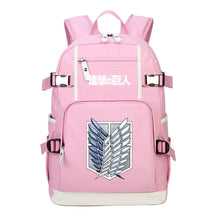 Giant Wings Of Anime Attack, Youth Student School Bag, Men's And Women's Backpack, Leisure Travel Backpack