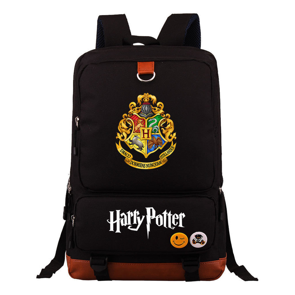 School Of Witchcraft And Wizardry Youth Student Backpack, Large Capacity Travel Bag, Men's And Women's Backpack