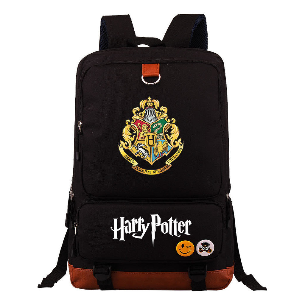 School Of Witchcraft And Wizardry Youth Student Backpack, Large Capacity Travel Bag, Men's And Women's Backpack