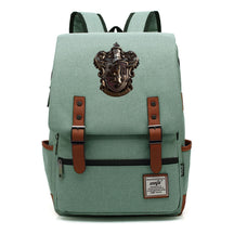 School Of Witchcraft And Wizardry Printed Youth Student Backpack For Men And Women, Casual Belt Buckle, Classic Backpack