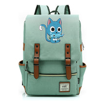 Printed Schoolbag Leisure Belt Buckle Classic Backpack Young Students