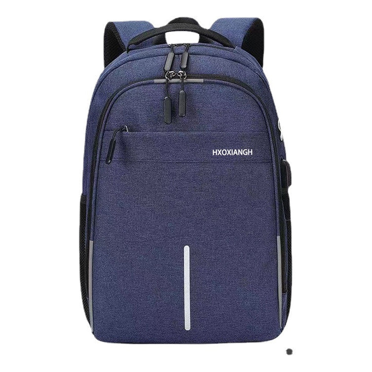 Usb Backpack Fashion 15.6-inch Computer Travel Bag Student Backpack