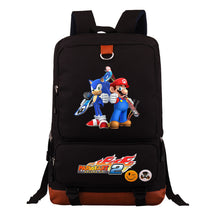 Super Mario Print Youth Student Backpack, Travel Bag, Men's And Women's Backpack