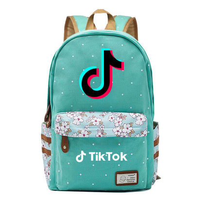 Short Video Student Backpack, Fashionable And Casual Backpack