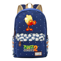 Game Plants Battle Printed Teenage Girl Student Backpack For Men And Women's Leisure Backpack