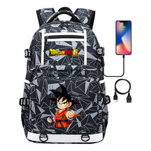Seven Dragon Ball Usb Youth Student School Bag Men's And Women's Backpack Leisure Travel Bag