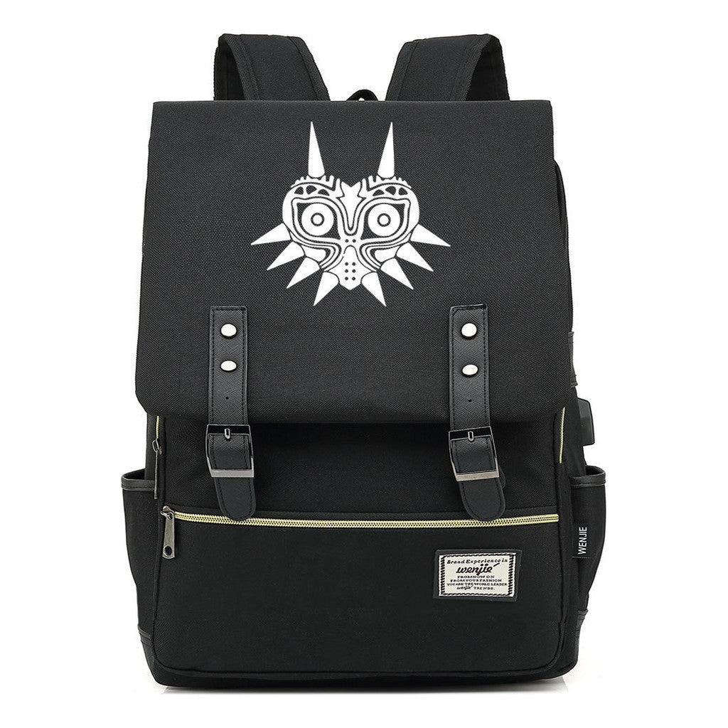 Game The Tear Seal Of The Kingdom Of Zelda Student Backpack Usb Men's And Women's Leisure Backpack