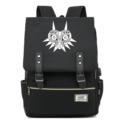 Game The Tear Seal Of The Kingdom Of Zelda Student Backpack Usb Men's And Women's Leisure Backpack