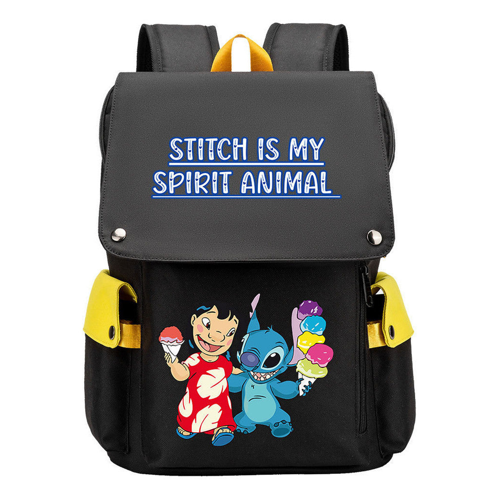 Sports Football Star Usb Charging Cover, Youth Student Backpack, Men's And Women's Leisure Backpack