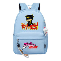 Comic Jojo's Wonderful Adventure Print Youth Student School Bag Leisure Bag Girl Backpack