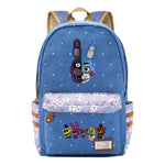 Toy Bear Game Fashion Printed Teenage Girls Student School Bag Men's And Women's Casual Canvas Backpack
