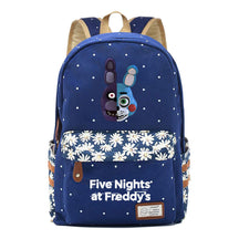 Toy Bear Game Fashion Printed Teenage Girls Student School Bag Men's And Women's Casual Canvas Backpack