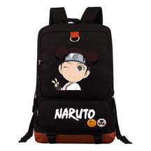 Cartoon Naruto Uchibo Youth Student School Bag Large Capacity Travel Bag Men's And Women's Backpack