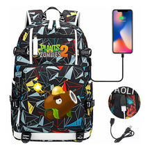 Printed Usb Youth Student Backpack For Men And Women's Leisure Travel Backpack